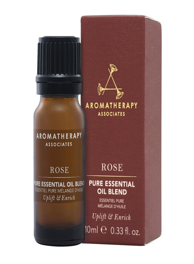 Aromatherapy Associates Rose Pure Essential Oil Blend. Premium Undiluted Blend to Uplift The Senses. Hand-Crafted with Rose, Geranium and Palmarosa (0.33 fl oz) - Image 1